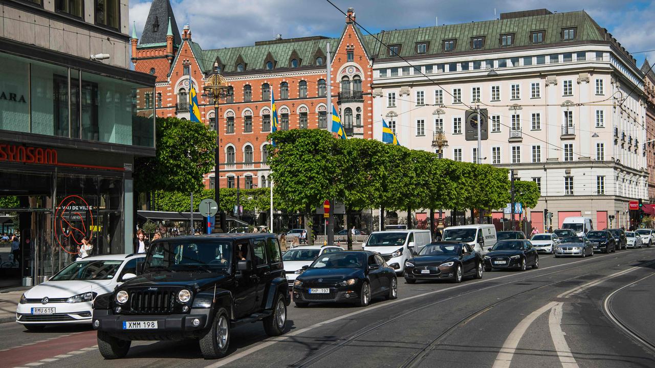 Stockholm will ban petrol and diesel cars in a central 20-block area of the city as of 2025 in a bid to improve air quality, City officials say. Picture: Jonathan Nackstrand