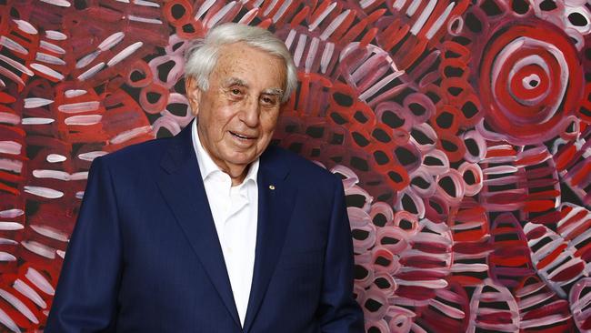 Harry Triguboff in his office at Meriton. Picture: John Appleyard