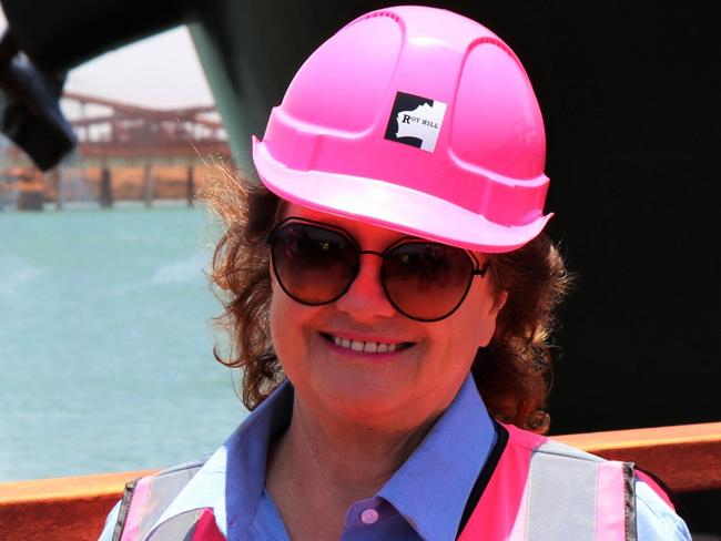 Supplied pictures of Gina Rinehart. PICS: Hancock Prospecting