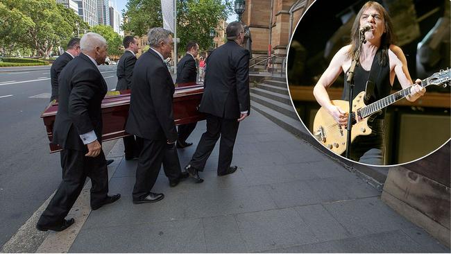 AC/DC guitarist Malcolm Young dead at 64: funeral in Sydney | Daily ...