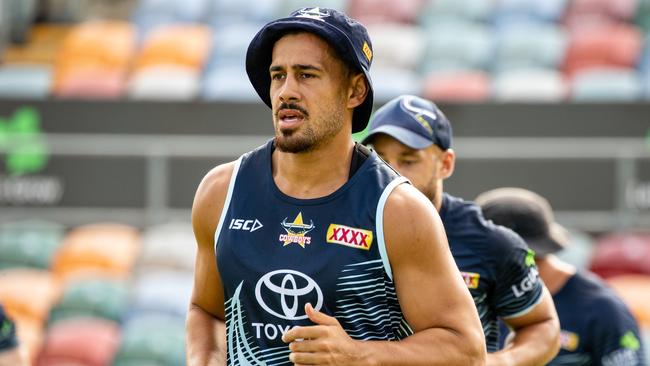 New recruit Jordan Kahu has hit the ground running in North Queensland. Picture: Cowboys Media