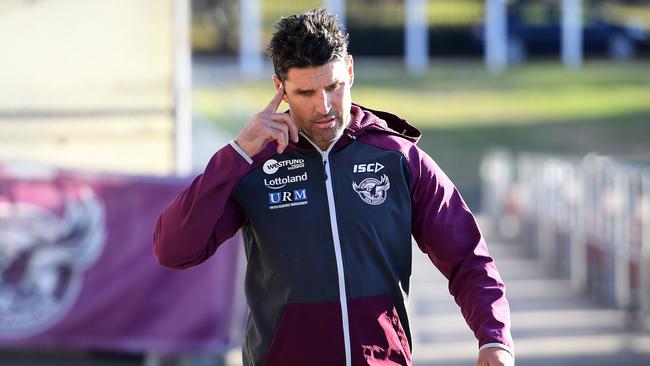 Trent Barrett could take up an advisory role with the club until July. Picture: AAP