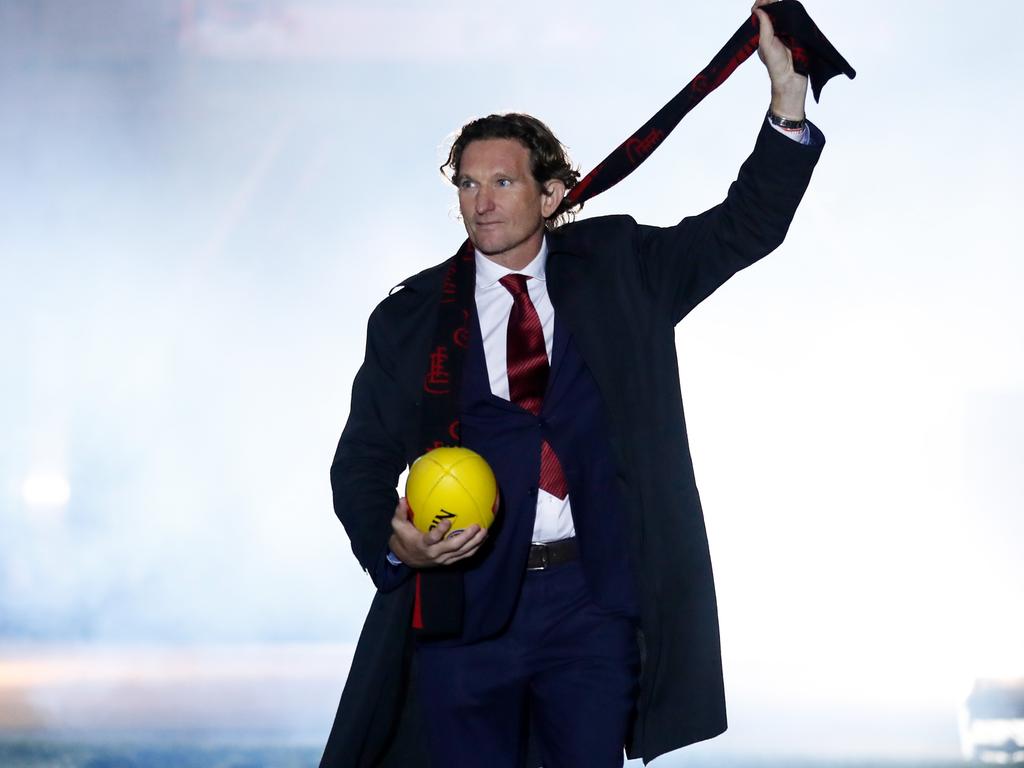 Hird was the face of the Bombers during dark times. (Photo by Michael Willson/AFL Photos via Getty Images)