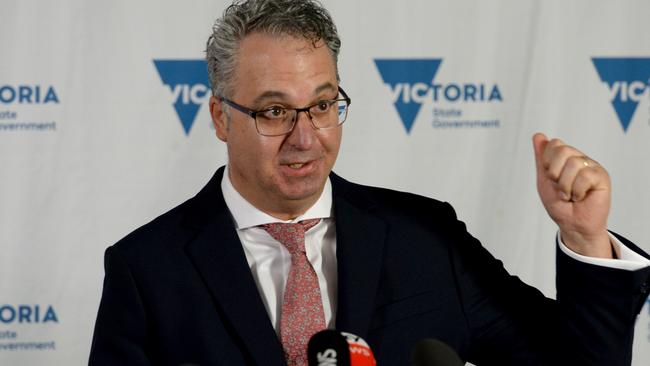 Victorian Chamber of Commerce chief executive Paul Guerra wants a winter ‘roadmap’ which sets triggers for the introduction of softer controls. Picture: Andrew Henshaw