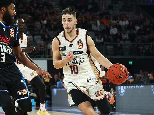 Ben Ayre lit up Melbourne United late last season. Picture: Getty Images