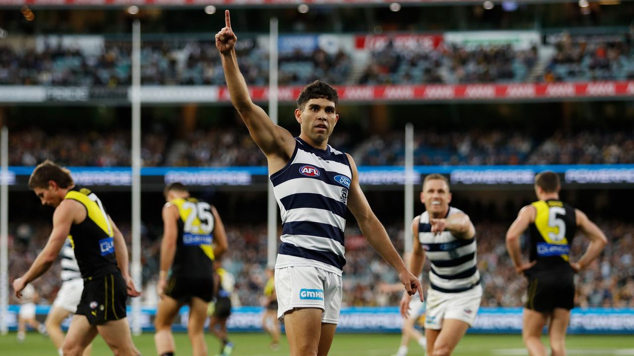 AFL news 2022: Tyson Stengle Geelong Cats stats, trade, playing like Eddie Betts, Jed Bews interview, win over Richmond Tigers
