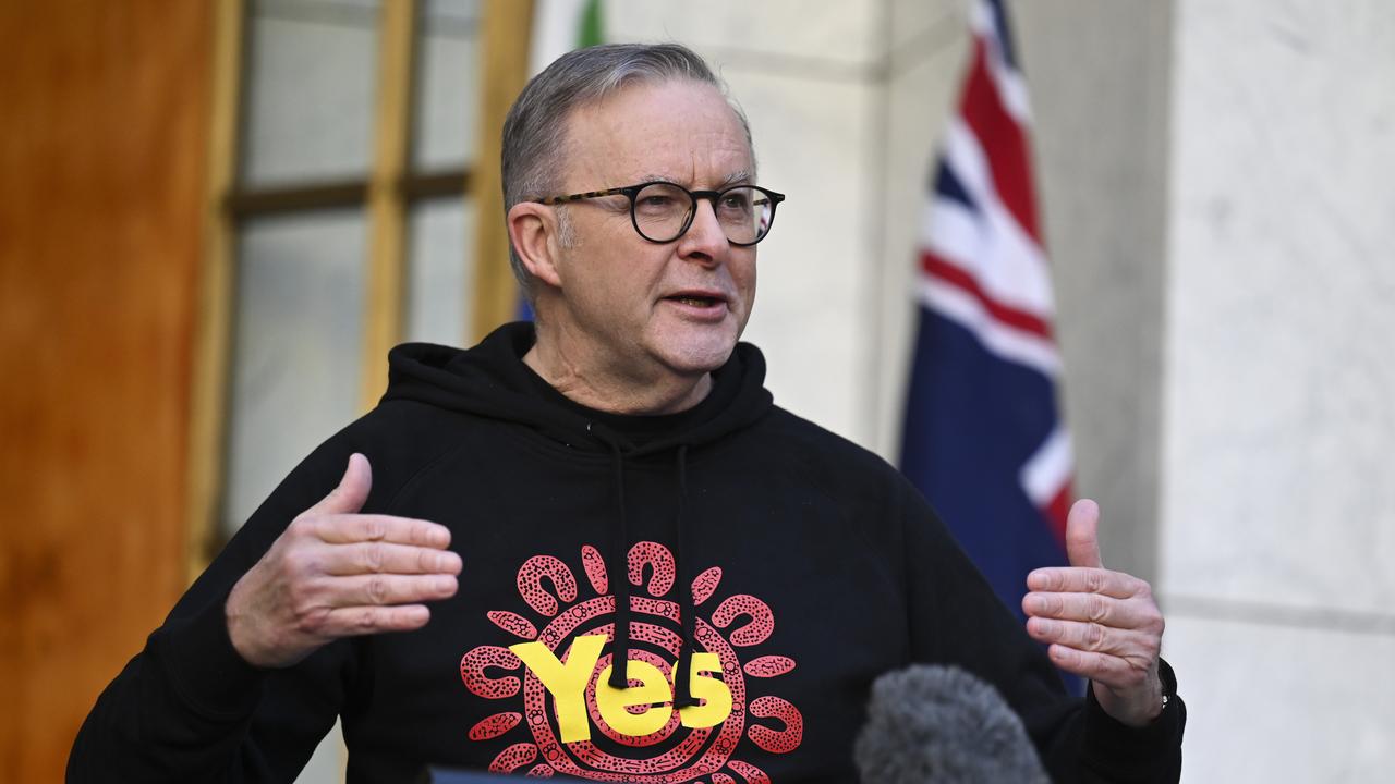 Prime Minister Anthony Albanese says if he had his time over, he would still forge ahead with a Voice to Parliament referendum. Picture: NCA NewsWire / Martin Ollman