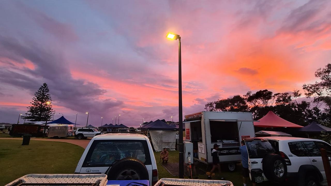 Thanks to Amy-Lee Houghton for this shot of the sunset at the Coffs Harbour markets. Coffs cover image.