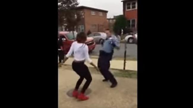 Nae Nae Dance Off Police Officer V Ballou High School Teen Video