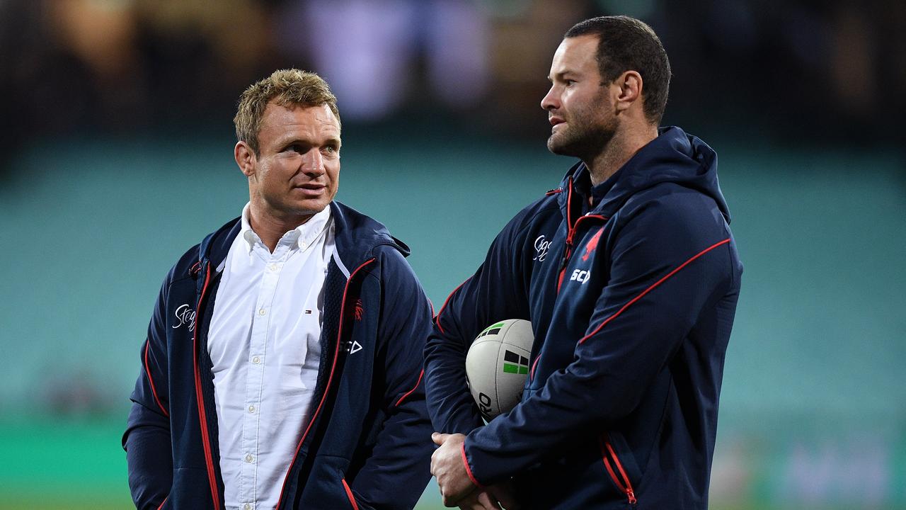 The Roosters lost inspirational leaders Jake Friend and Boyd Cordner in 2021, so how will they handle the massive loss of experience? Picture: AAP.