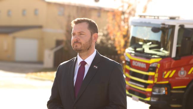 Minister for Police, Fire and Emergency Management Felix Ellis is urging all Tasmanians to take proactive steps to prevent house fires. Picture: Stephanie Dalton