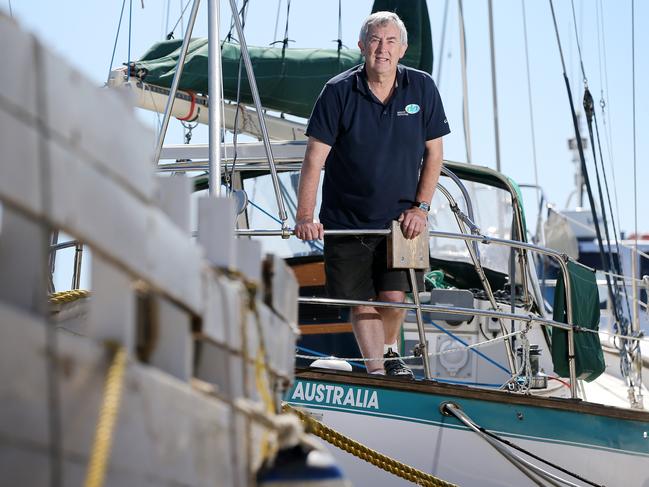 Wynyard sailor Steve Walker was a crew member of the ill-fated Business Post Naiad, which lost two Launceston crew in the 1998 Sydney to Hobart yacht race. Picture: CHRIS KIDD