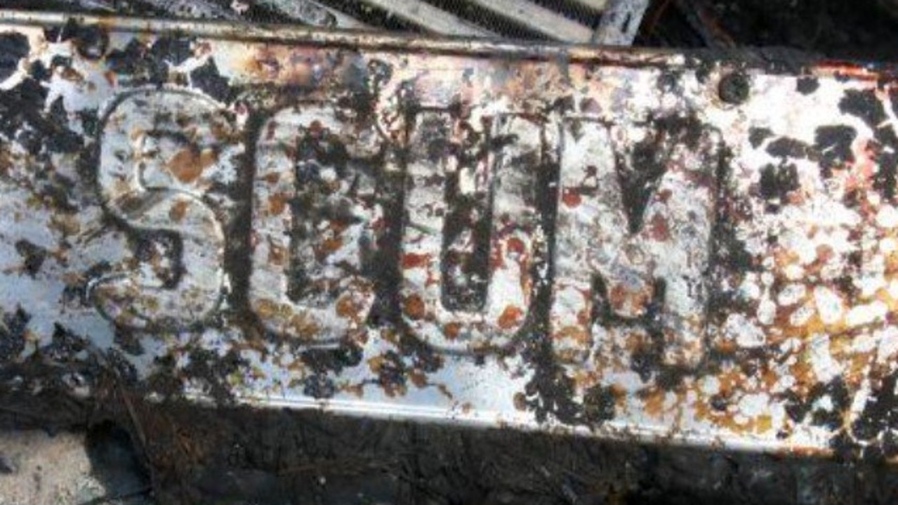 The false number plate found on a burnt out ute believed to be connected to the shooting murder of 25-year-old Toowoomba man Thor Morgan.