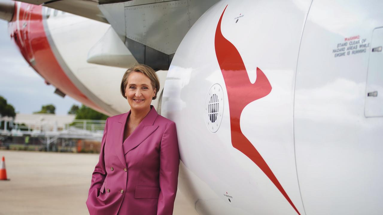 Qantas CEO Vanessa Hudson in Melbourne. Picture: Luis Enrique Ascui/NewsWire