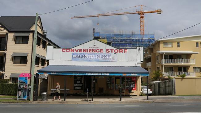 The Queen St Convenience Store could be bulldozed as a campaign to save the historic building kicks off. Picture Glenn Hampson