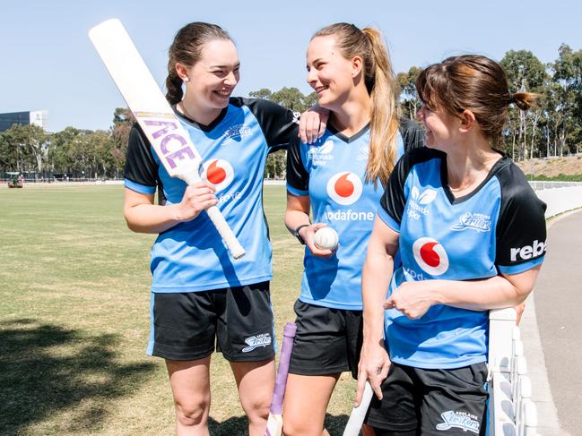 The Adelaide Strikers have announced the re-signings of batter Annie O'Neil, off-spinner Alex Price and wicketkeeper Tegan McPharlin ahead of the start of the Women’s Big Bash League on October 19. Picture: MORGAN SETTE