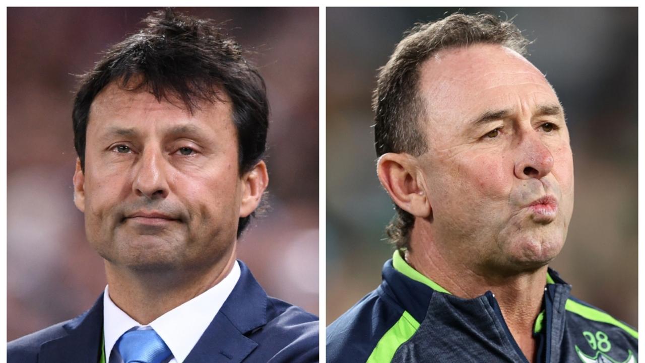 Laurie Daley and Ricky Stuart
