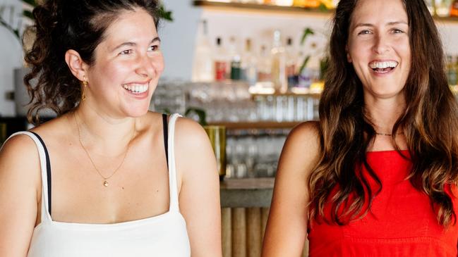 No Bones Byron Bay co-owners Yasmina Cross (left) and Tahlia Ward (right) ready to celebrate NYE 2024. Picture: Supplied