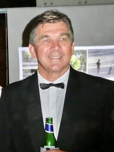 Darwin Surf Life Saving Club swimmer and board member Peter Stewart, who drowned after experiencing health issues during the Fannie Bay Swim in July 2021