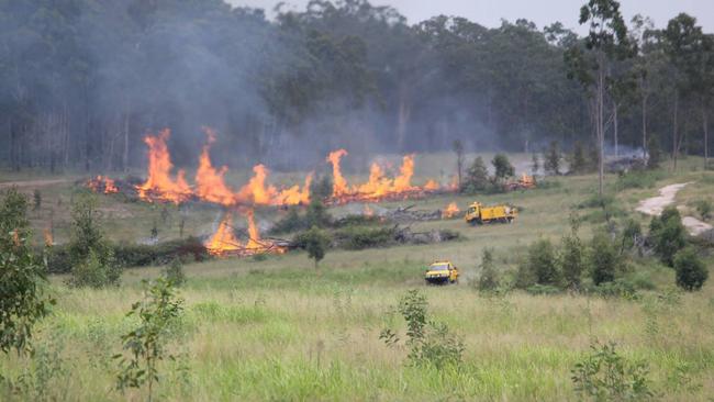 Rural firefighters say their former website gave property owners the information about where localised burn-offs were taking place.