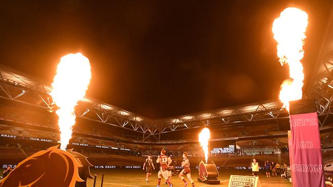 Suncorp Stadium would be the venue for game two of the grand final series. Picture: Bradley Kanaris/Getty Images