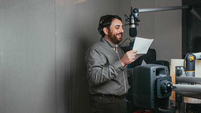 Brian Reed in the studio. Photo: Sandy Honig