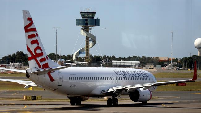 Sydney Airport is unhappy that domestic airlines are claiming more slots than they are using. Picture: Nicholas Eagar