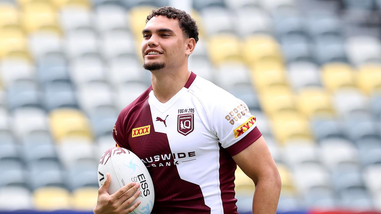 Xavier Coates has been recalled to the Maroons side. Pics Adam Head