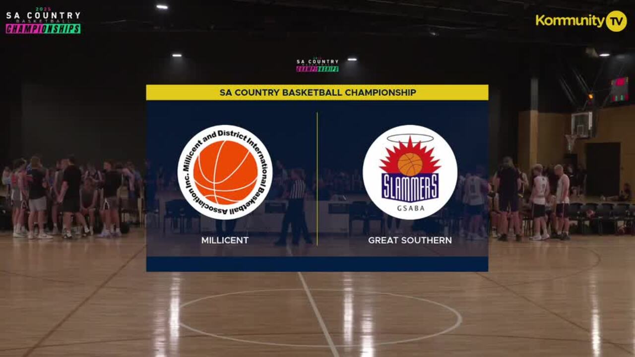 Replay: Millicent v Great Southern (U18 Boys Div 1)—SA Junior Country Basketball Championships Day 1