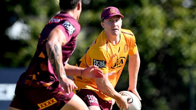 Tyson Gamble has re-signed at the Broncos. Picture: Bradley Kanaris/Getty Images