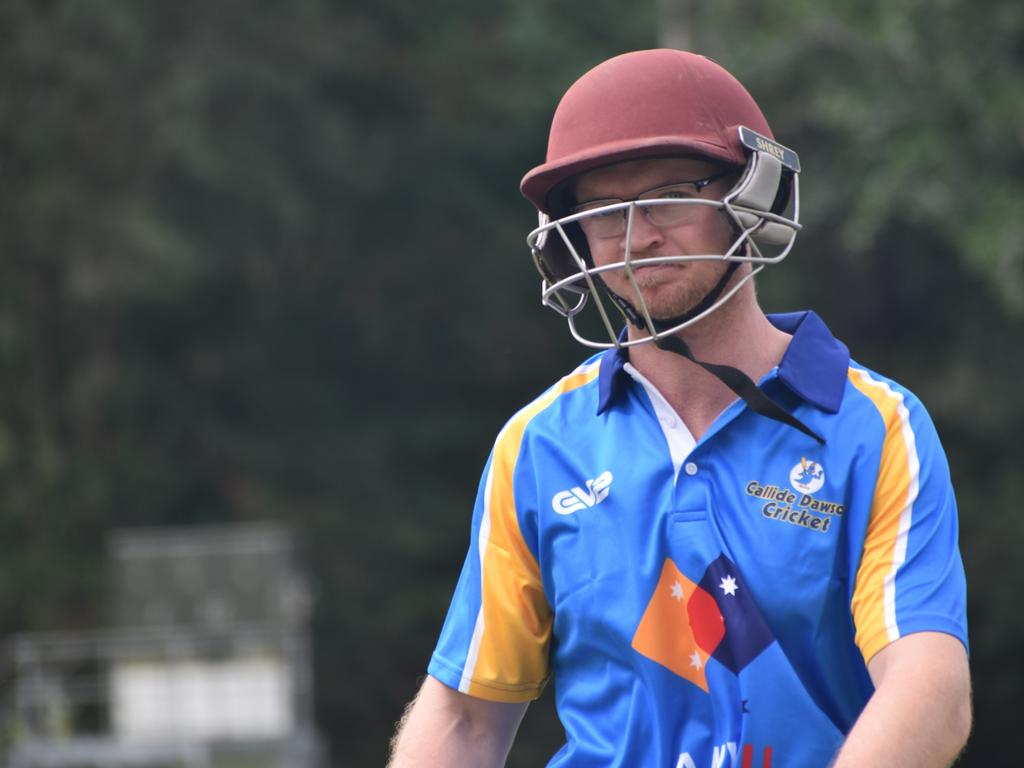 Central Queensland Cricket Championships, senior men, Callide/Dawson versus Rockhampton, Rockhampton Cricket Grounds, on February 22, 2025.