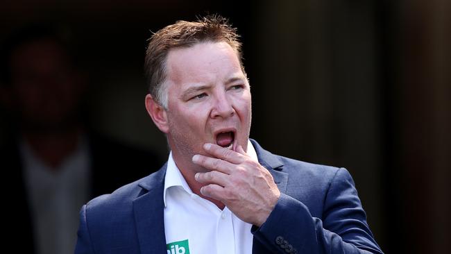 Knights coach Adam O'Brien is expected to extend his contract in 2021. Picture: Cameron Spencer/Getty