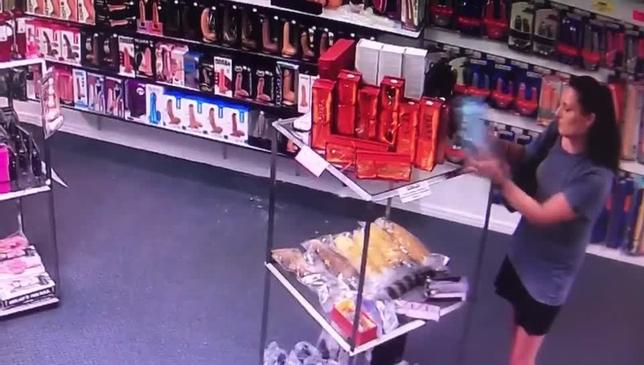 Shoplifting caught on CCTV