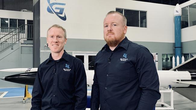 Gold Coast-based Gilmour Space Technology co-founders Adam and James Gilmour.