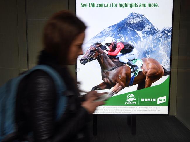 Jockeying over a new Victorian wagering licence is set to intensify. Picture: AFP