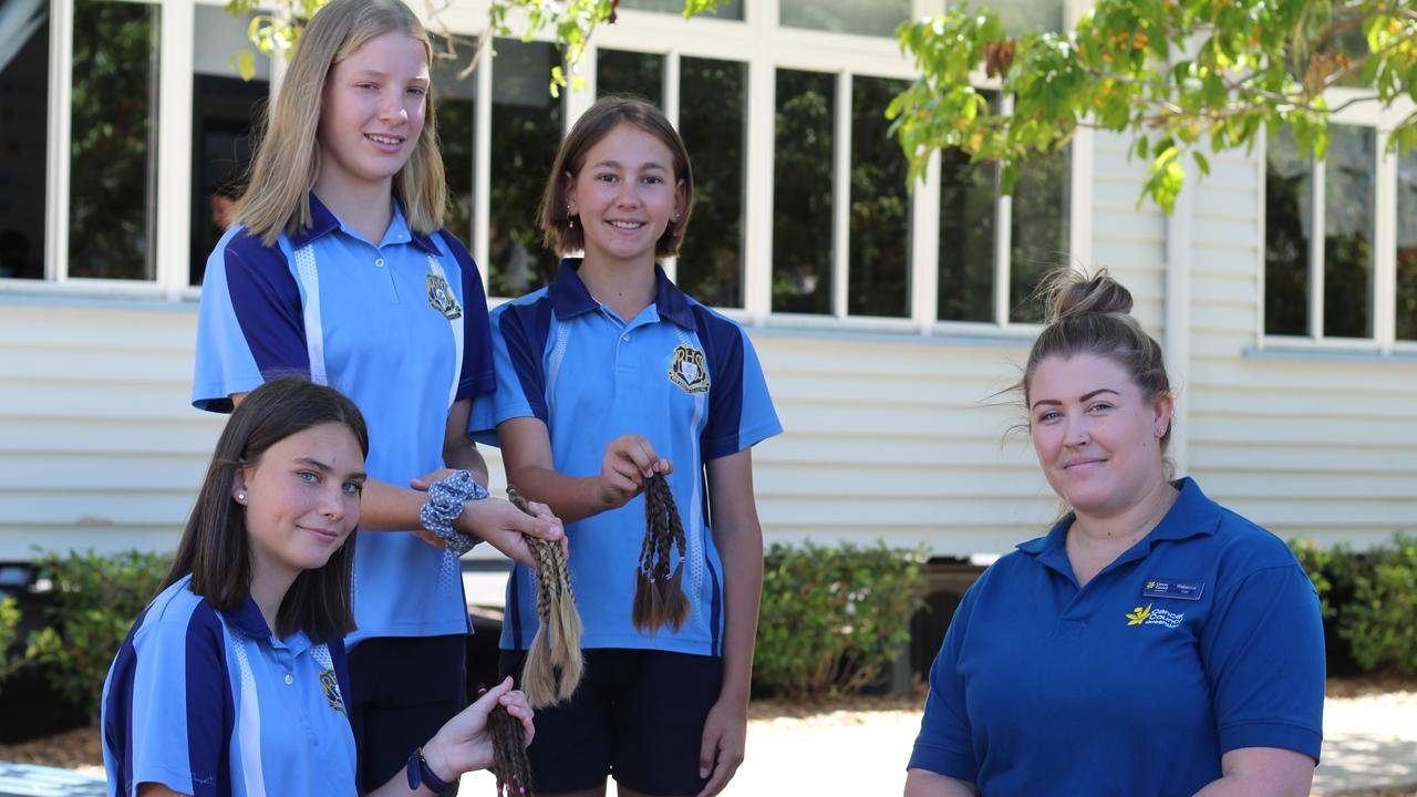 Why Bundaberg teen cut hair off for Cancer Council’s Ponytail Project ...