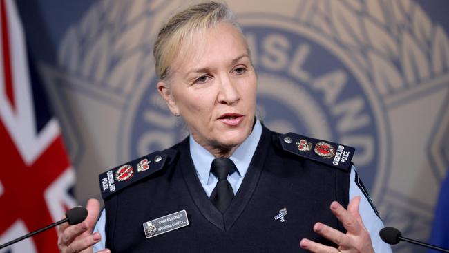 Police Commissioner Katarina Carroll. Photo: Steve Pohlner.