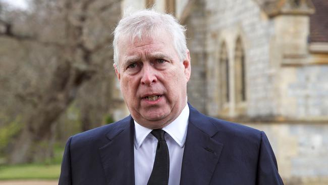 Prince Andrew, Duke of York. (Photo by Steve Parsons / POOL / AFP)