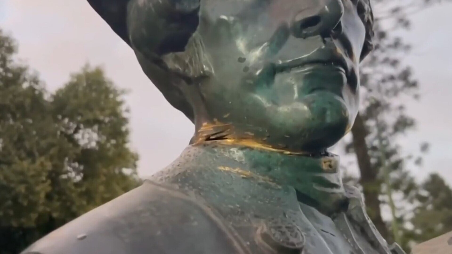‘Act of vandalism’: Captain Cook statue attacked in Melbourne