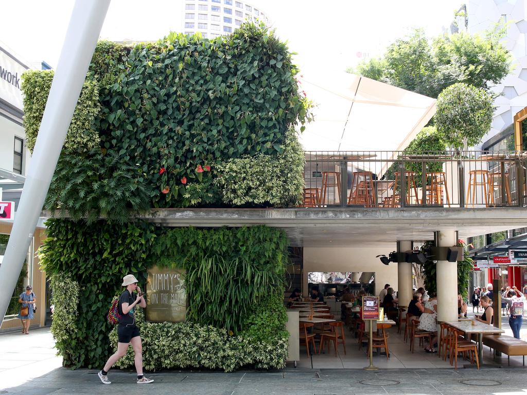 Jimmy’s On The Mall in the Queen Street Mall, run by Mantle Group. Picture: David Clark