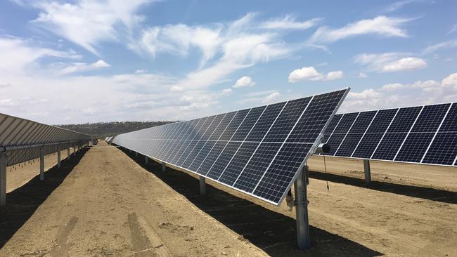 The Greens policy includes a target of 100 per cent renewable energy by 2030 and “negative zero” emissions by 2040. Picture: Supplied