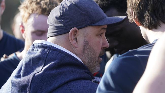 Berwick coach Clint Evans. Picture: Valeriu Campan