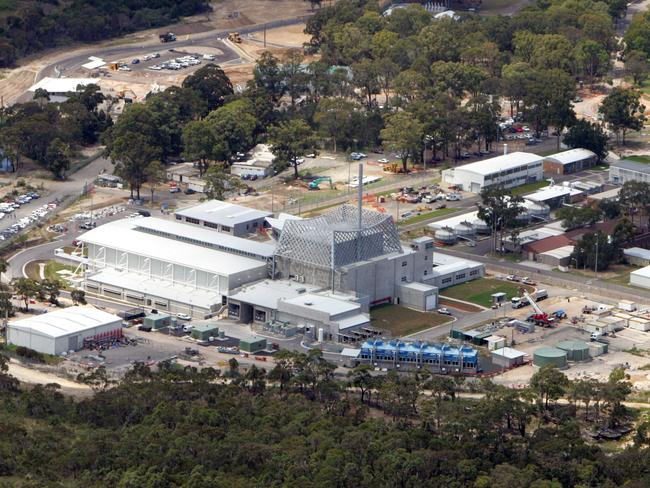 Aerial view of the nuclear reactor facility at Lucas Heights in Sydney, which was one of the mooted targets of Abdul Benbrika’s terrorist cell.