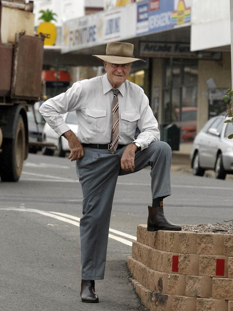 Nanago Shire Mayor Reg McCallum .