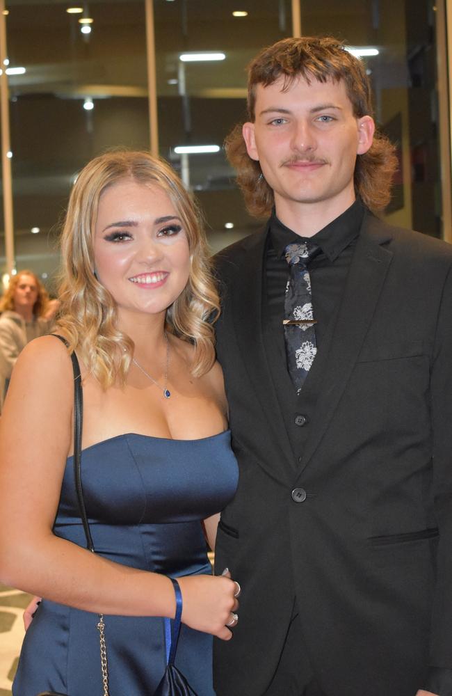 Ava Erickson and Mason Brent at the 2022 Maroochydore State High formal.