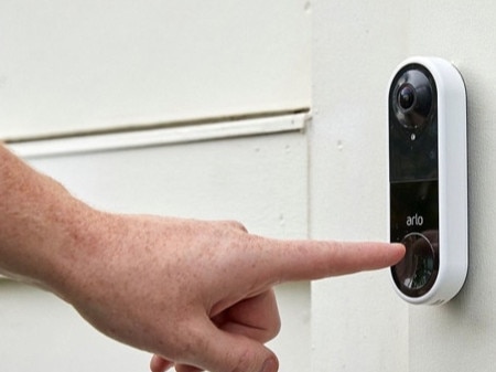 Know who is at the door with this video doorbell. Picture: Supplied