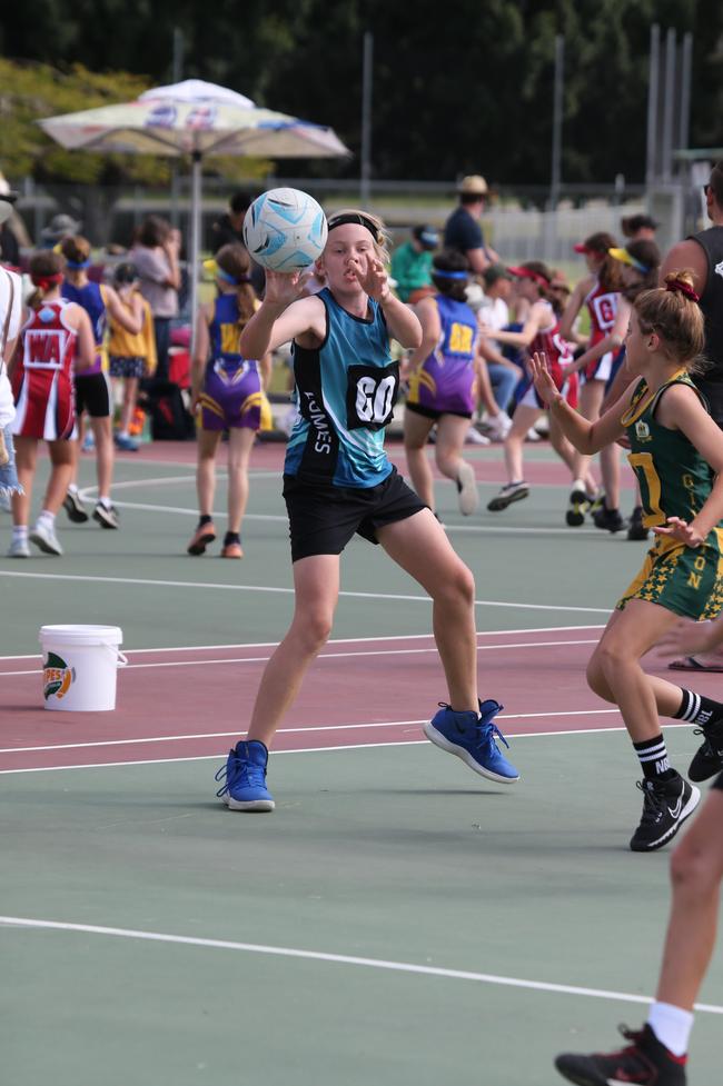 The Netball Qld Primary Schools Cup grand finals are being held at the Hinterland District Netball Association at Mudgeeraba. Picture: Mike Batterham.