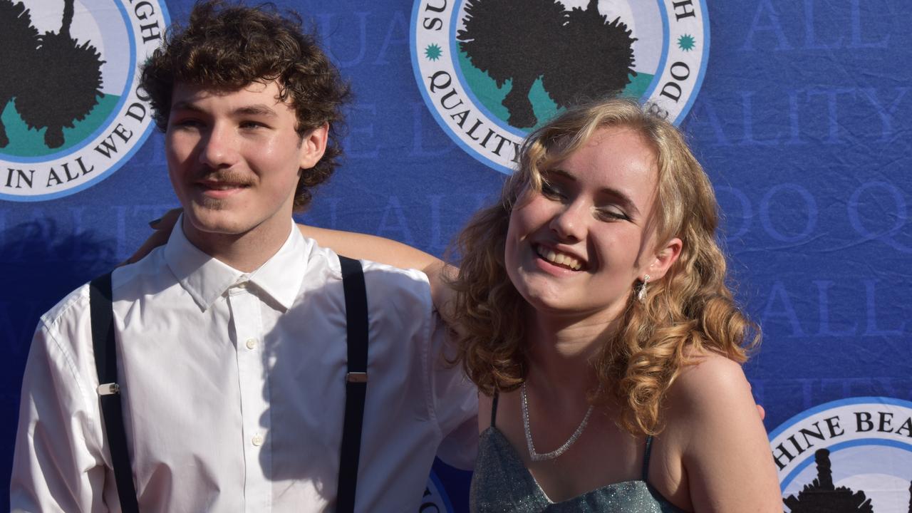 Jason and Samantha at the Sunshine Beach State High School formal 2024.