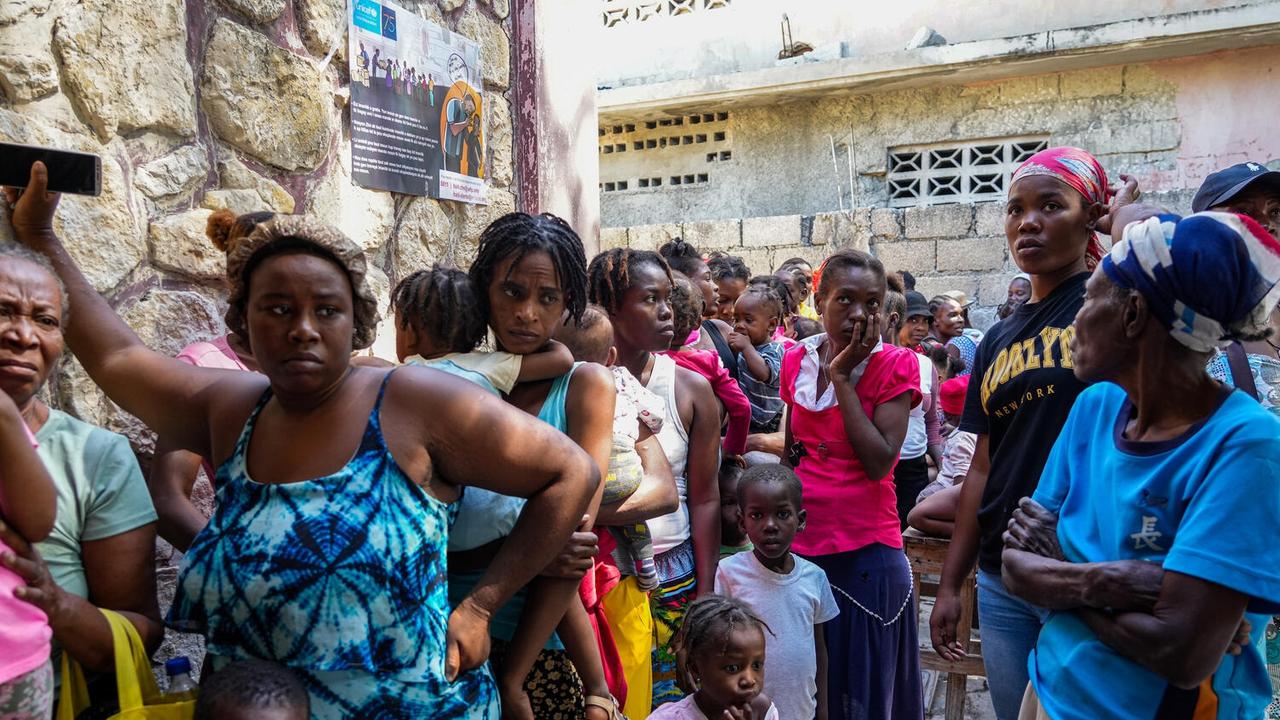 Haitians are facing famine and an outbreak of cholera. Picture: UNICEF/ Herold Joseph