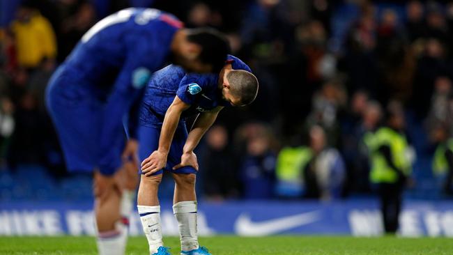 Things aren’t going as well as hoped for Chelsea. Photo: Adrian Dennis / AFP